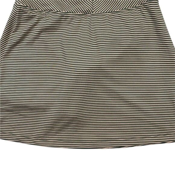 Title Nine Buttah Athletic Skort Womens S Built In Shorts Pink Gray Stripes - Picture 6 of 8